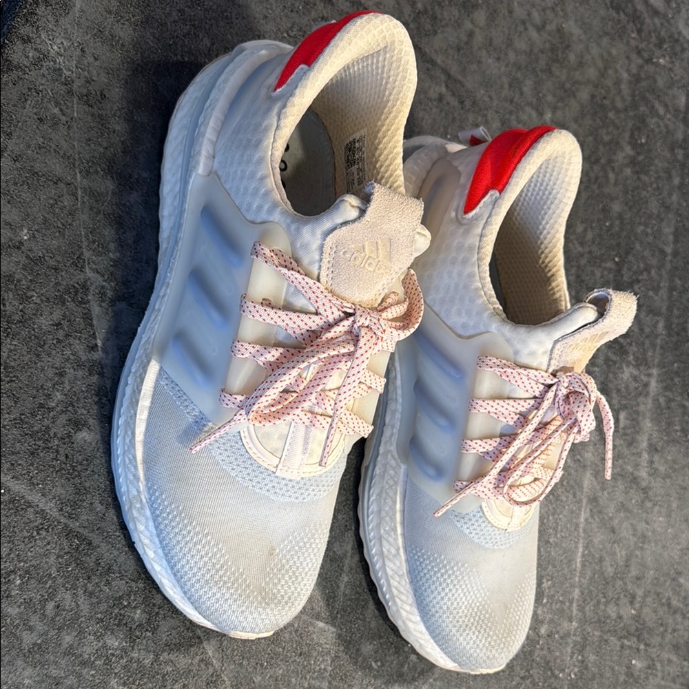 Adidas women’s Shoes - light blue/white/orange